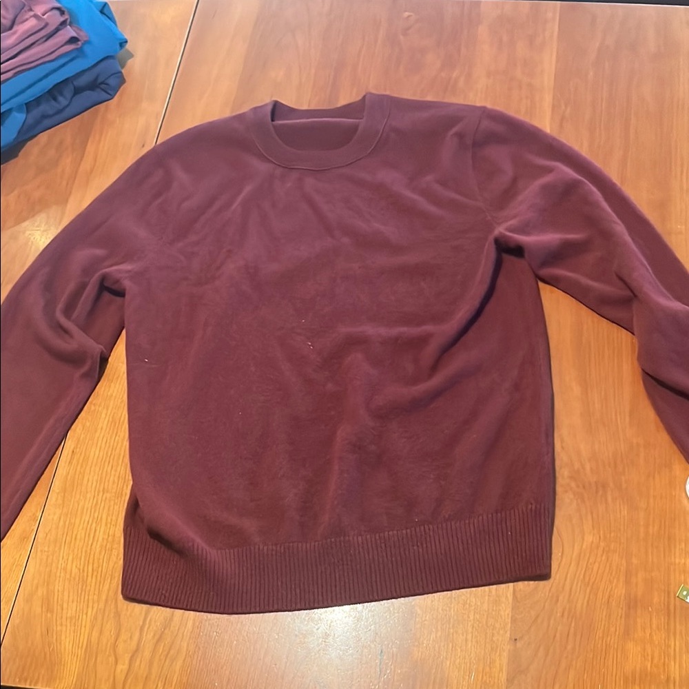 Banana Republic Red Crewneck Sweater